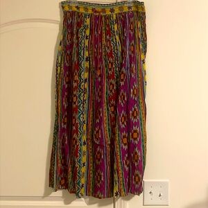 NWT Vintage Adini Sheer Skirt Cotton Lite Full India Size S/M NWT